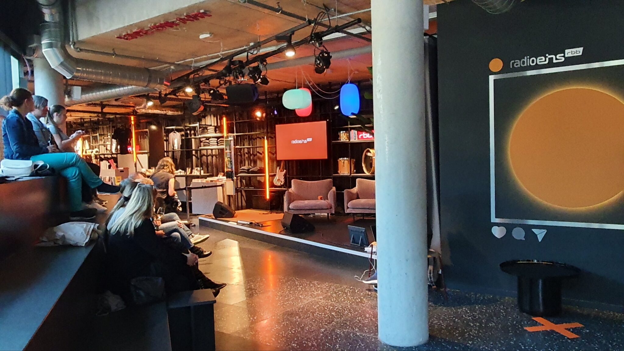Studio Eins von radioeins – Berlin affin